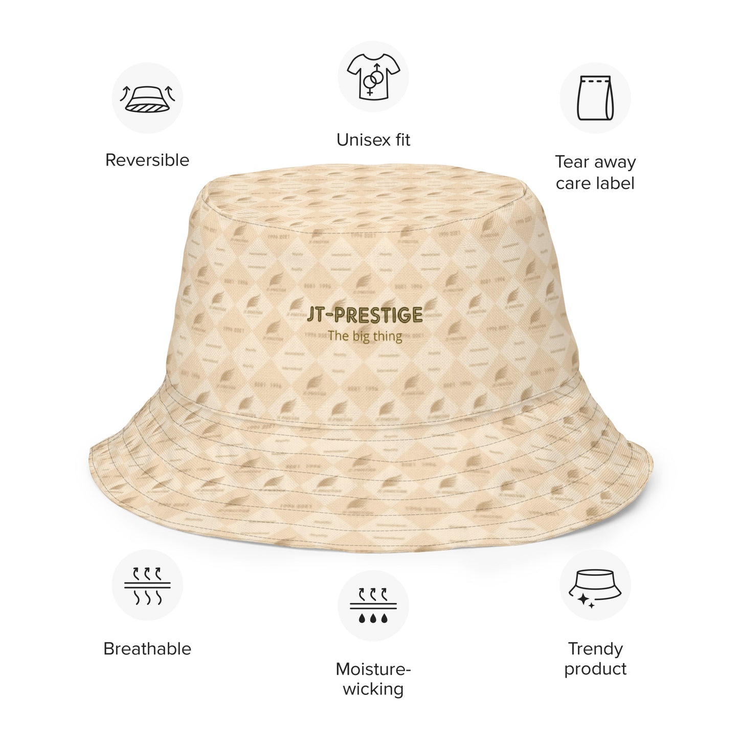 Reversible bucket hat